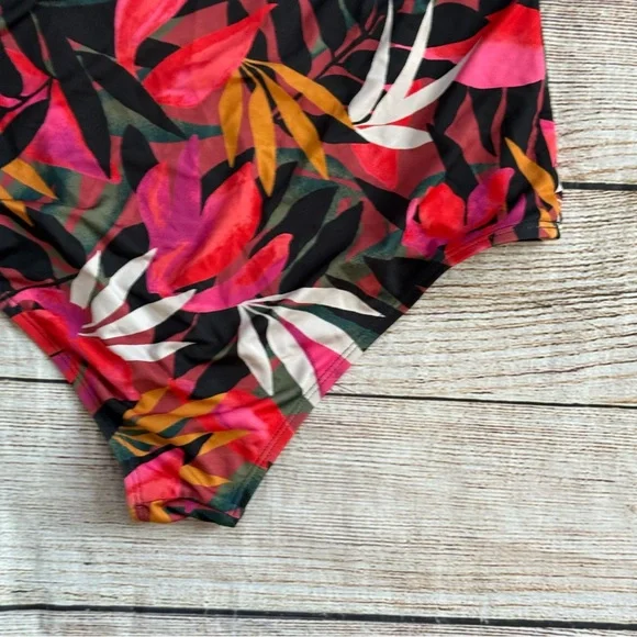 Billabong size large core mock neck long sleeve swim suit rash guard - Picture 12 of 15